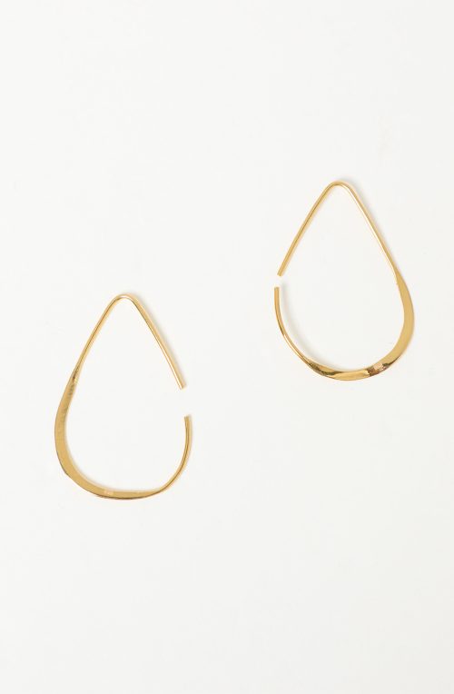 Orecchini goccia moderna